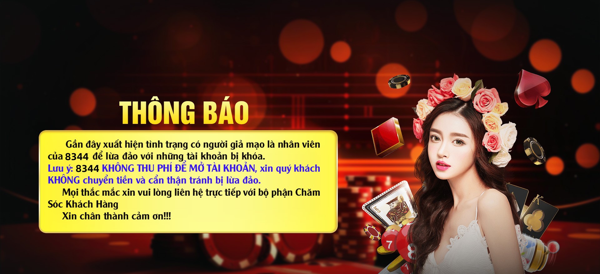 Hình ảnh quảng cáo của 6534 hiển thị nền tảng và các lợi ích